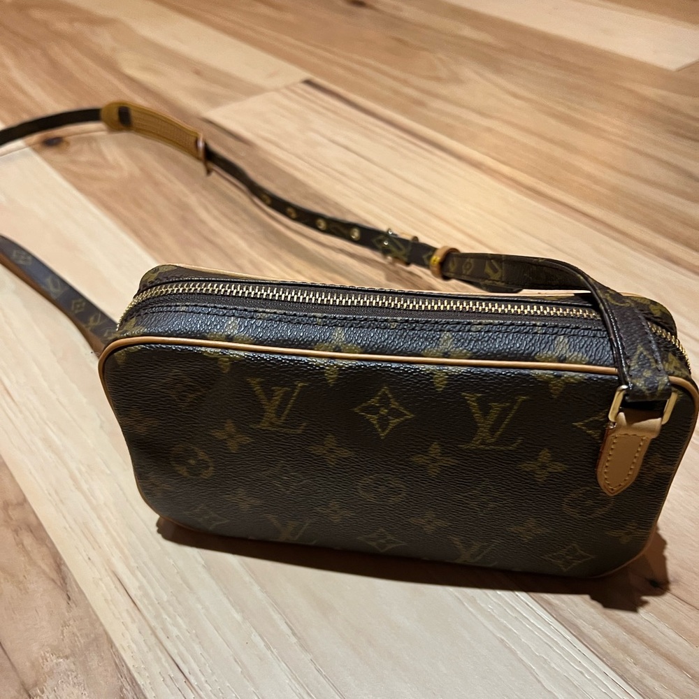 Louis Vuitton Brown Monogram Crossbody Bag